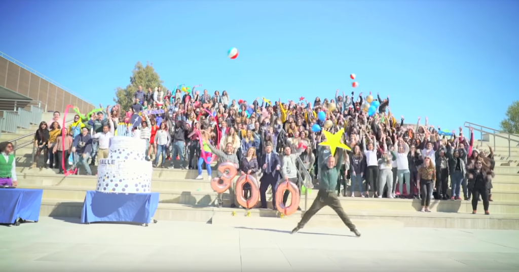 Flashmob 300 aniversario La Salle