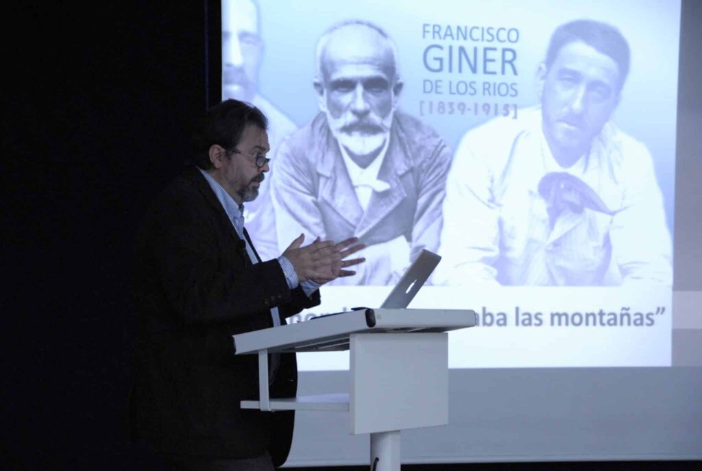La Salle rinde homenaje a la figura de Giner de los Ríos