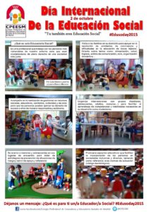 comic Día Internacional de la educación social 2015